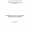 Informe final del programa PAES trifinio El Salvador 2007